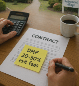 Retirement village costs explained in Christchurch and Tauranga.