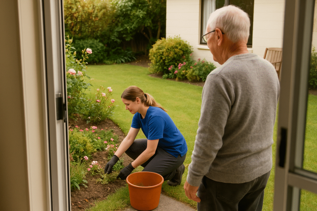 Garden support in New Zealand with a focus on hand-weeding and light tidying – gardening services for older people in Christchurch and Tauranga