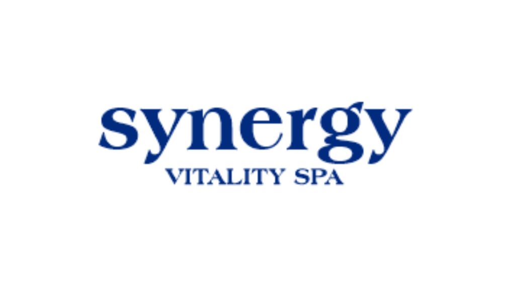 Synergy Vitality Spa logo representing relaxation, rejuvenation, and holistic wellbeing for older people in Christchurch and Tauranga