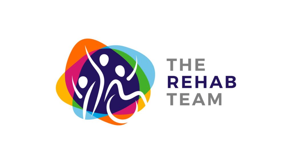 The Rehab Team logo representing neurological and mobility rehabilitation for older people in Christchurch and Tauranga