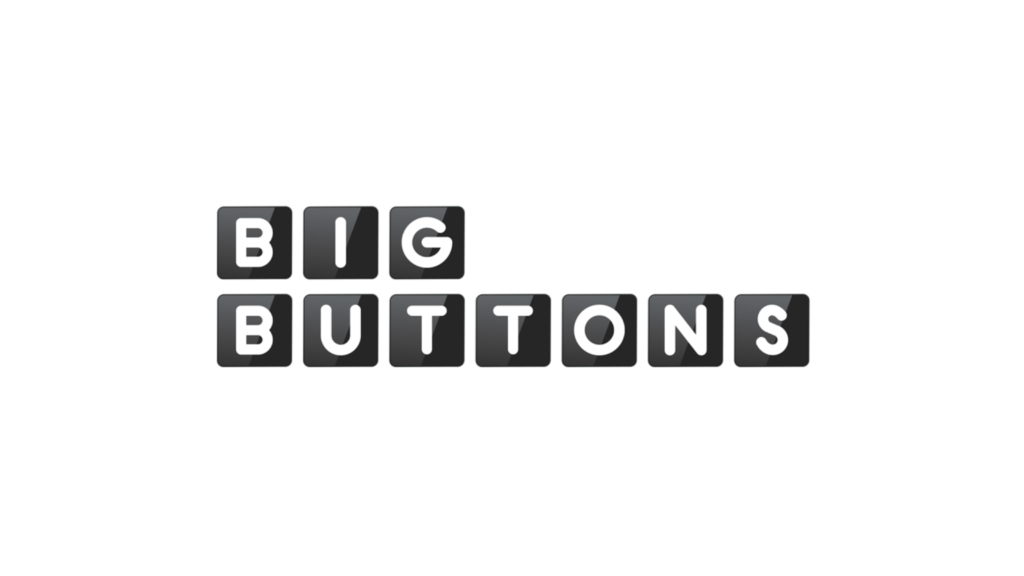 Big Buttons Christchurch logo supporting simple technology for older New Zealanders