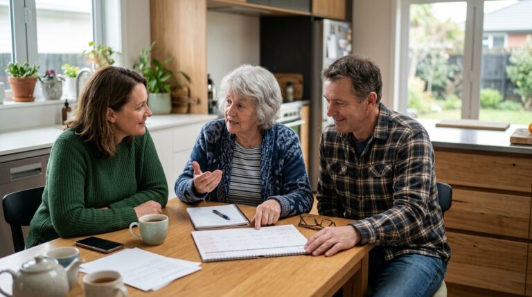 Siblings sharing care responsibilities for their ageing mother in New Zealand